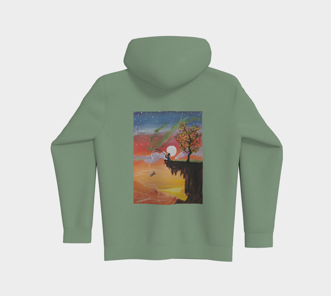 BURNS Dynasty Collection "Dream Fishing"  Hoodie