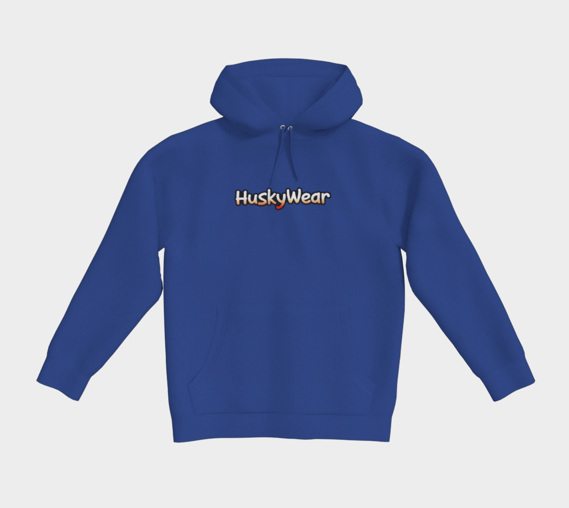 HuskyWear back Pup Logo Hoodie