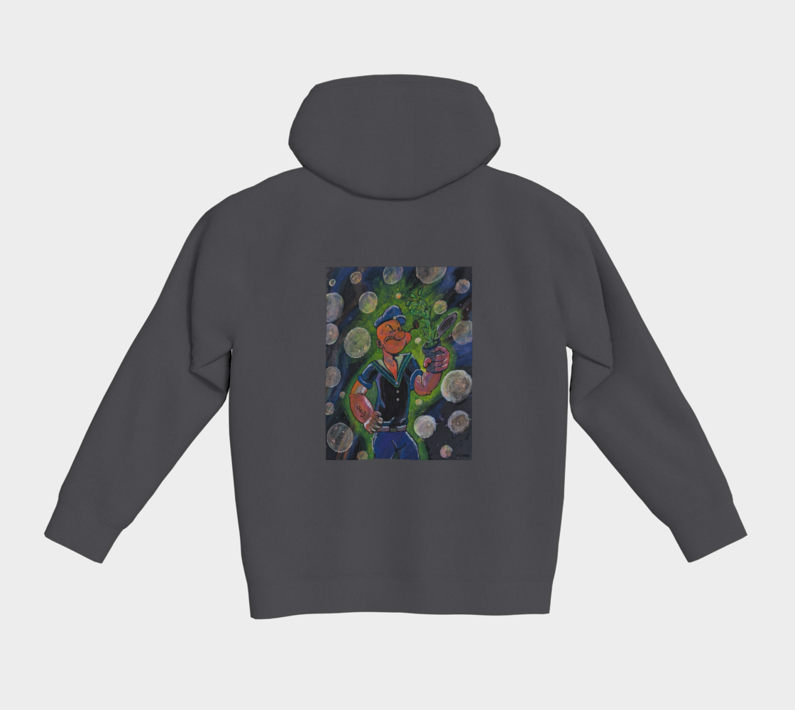 "Spinach & Spectra" BURNS Hoodie