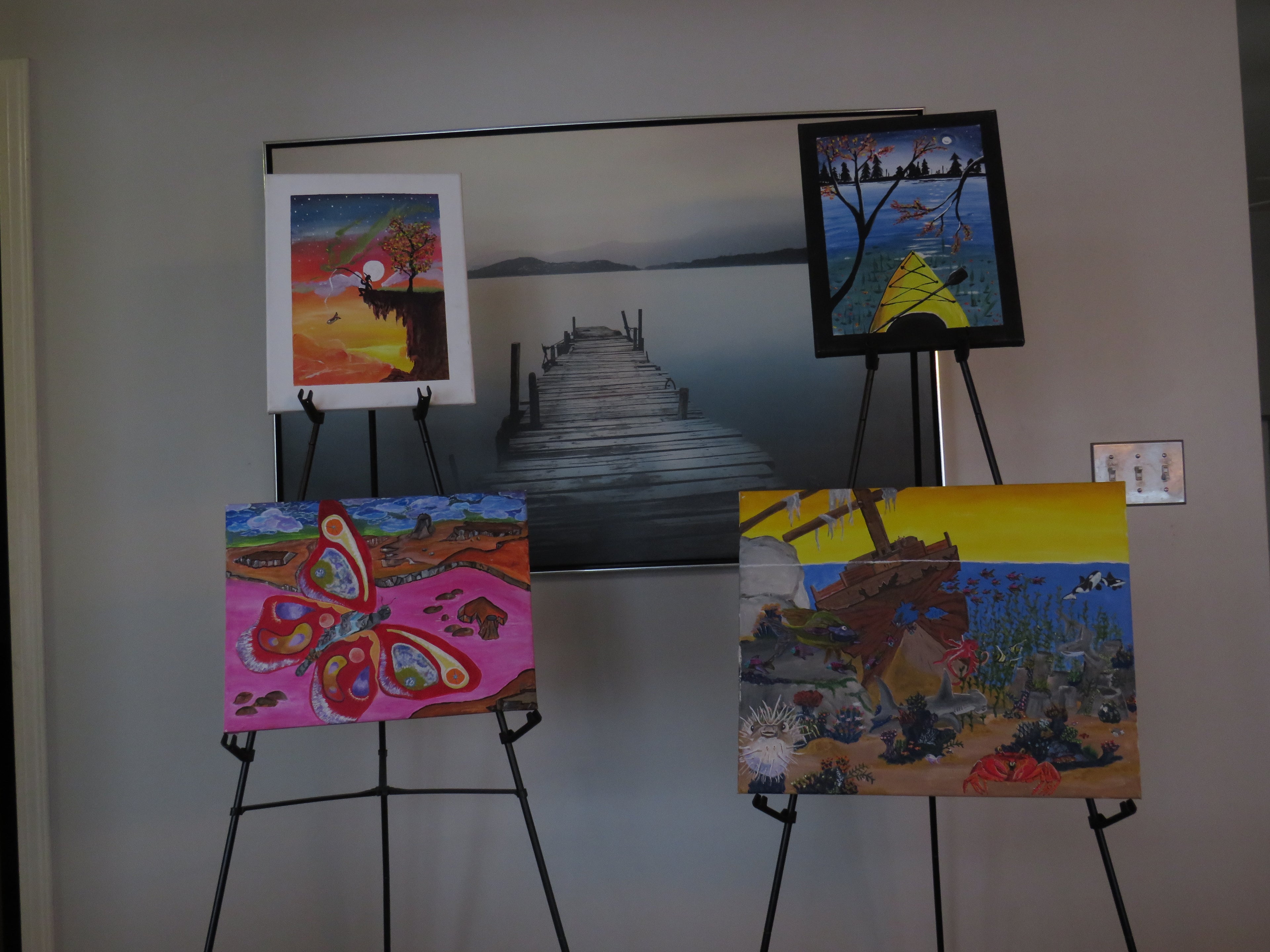 "Under the Sea" 1 of 1 Original Painting