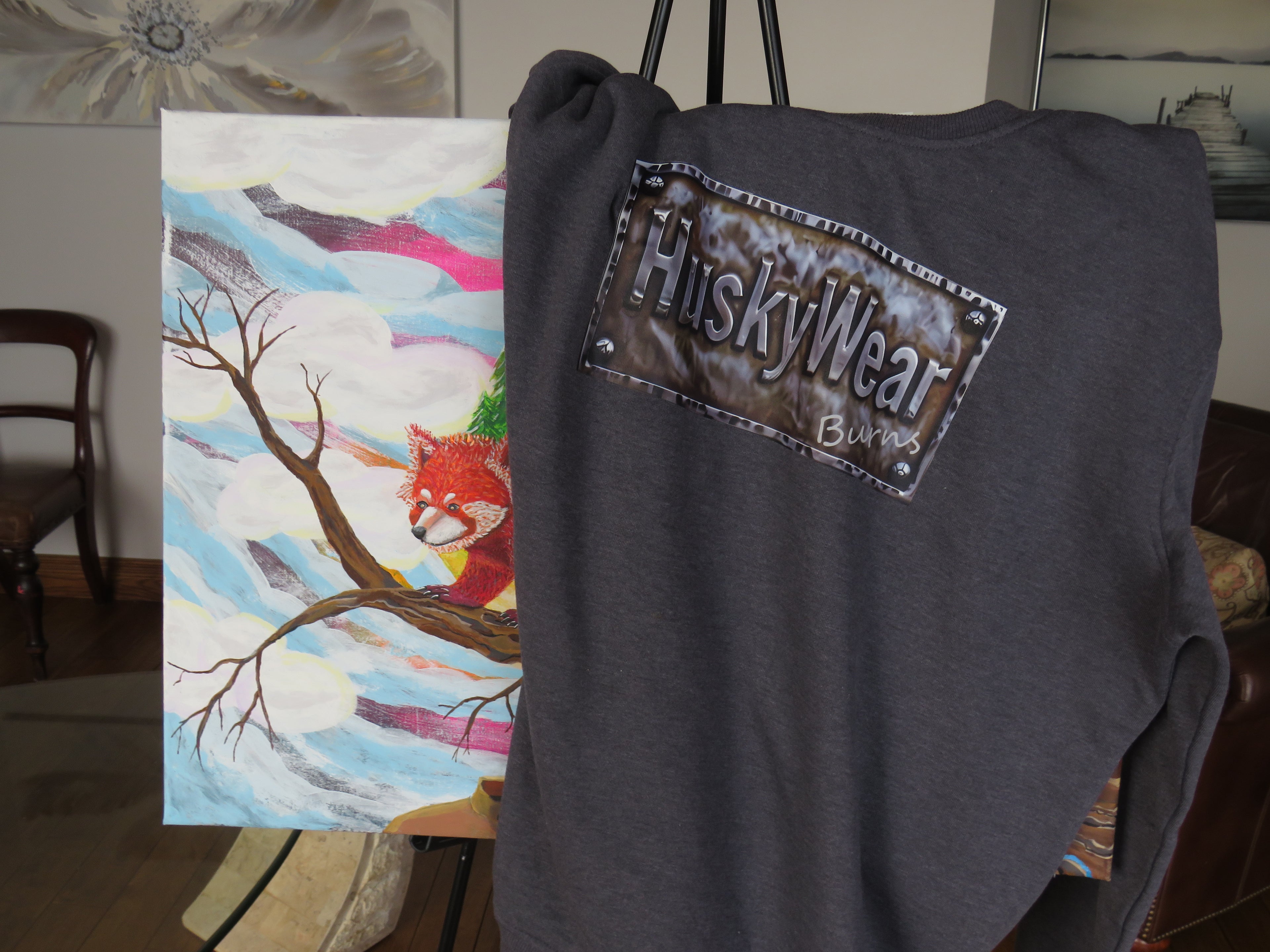 "Balance & Solitude | A Habre’s Duty" 1 of 1 Original Painting