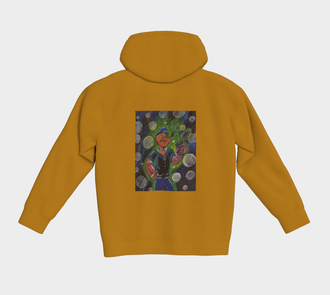 "Spinach & Spectra" BURNS Hoodie